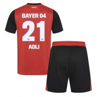 Maglia Calcio Bayer Leverkusen Amine Adli #21 Prima Divisa Bambino 2024-25 Manica Corta (+ pantaloncini)